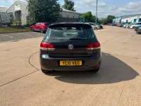 Used VW Golf VI S 105 HP (77 kW) 2010 Black Hatchback
