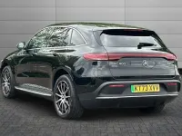 Used Mercedes EQC400 AMG line 300 kW (408 HP) 2023 Obsidian black SUV
