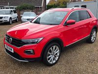 Używany VW T-Roc SEL 150 KM (110 kW) 2019 Czerwony SUV