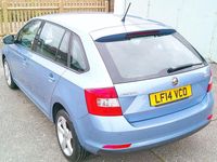 Used Skoda Rapid Elegance 2014 Blue Hatchback
