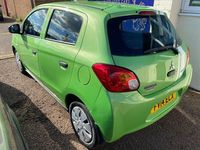 Used Mitsubishi Mirage 71 HP (52 kW) 2014 Green Hatchback