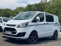 Used Ford Transit Custom 128 HP (94 kW) 2018 White Van