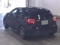 Used Mercedes A180 122 HP (89 kW) 2014 Black Hatchback