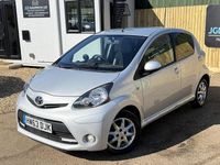 Used Toyota Aygo 68 HP (50 kW) 2013 Silver Hatchback
