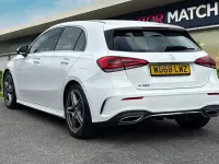 Used Mercedes A180 AMG line 2019 White Hatchback