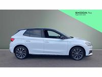 Used Skoda 110 R Monte Carlo 81 HP (59 kW) 2024 Moon white metallic body / black magic pearl effect roof Hatchback