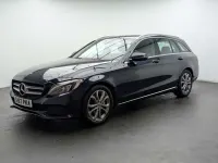 Usado Mercedes C220 2017 Azul Carrinha