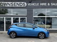 Used Nissan Micra Acenta Limited Edition 90 HP (66 kW) 2018 Blue Hatchback