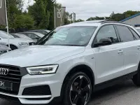 Used Audi Q3 Black Edition 184 HP (135 kW) 2017 White SUV