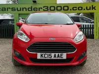 Used Ford Fiesta Titanium 2015 Red Hatchback