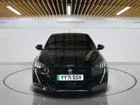 Used Peugeot e-208 GT 100 kW (136 HP) 2021 Black Hatchback