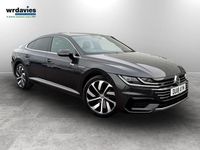 Used VW Arteon R-line 150 HP (110 kW) 2018 Grey metallic Hatchback
