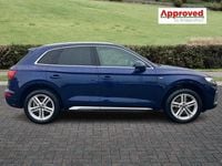 Used Audi Q5 S-Line 265 HP (194 kW) 2022 Blue SUV