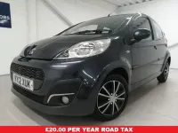 Used Peugeot 107 Active 68 HP (50 kW) 2012 Grey Hatchback