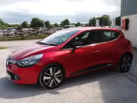 Used Renault Clio Dynamique 90 HP (66 kW) 2014 Red Hatchback