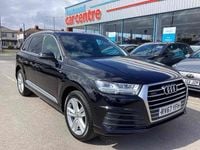 Begagnad Audi Q7 S-Line 2017 Svart SUV