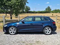 Used Audi A3 Sport 150 HP (110 kW) 2018 Blue Sedan