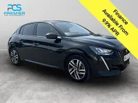 Used Peugeot 208 Allure Premium 100 HP (73 kW) 2022 Black Hatchback