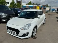 Begagnad Suzuki Swift SZ-T 111 HK (81 kW) 2017 Vit Halvkombi