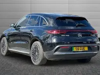Used Mercedes EQC400 AMG Line Premium 300 kW (408 HP) 2022 Obsidian black SUV