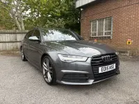 Usado Audi A6 Black Edition 272 CV (200 kW) 2015 Gris Familiar