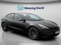 Used Tesla Model 3 Performance 461 kW (627 HP) 2022 Black Sedan