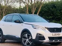Used Peugeot 3008 GT-line 131 HP (96 kW) 2020 White SUV