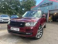 Used Land Rover Range Rover S 258 HP (189 kW) 2017 Red SUV