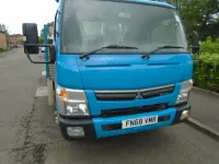 Used Mitsubishi Canter 150 HP (110 kW) 2018 Blue