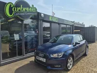 Used Audi A1 Sport 116 HP (85 kW) 2017 Blue Hatchback