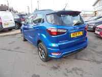 Used Ford Ecosport ST-Line 100 HP (73 kW) 2019 Blue SUV