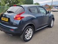 Used Nissan Juke Acenta 190 HP (139 kW) 2011 Blue SUV