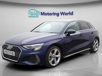 Used Audi A3 Sportback S-Line 150 HP (110 kW) 2023 Blue Hatchback