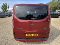 Used Ford Tourneo Custom Titanium 130 HP (95 kW) 2022 Red Van