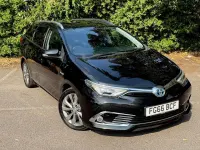 Used Toyota Auris Hybrid 2016 Black Estate