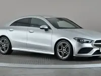 Used Mercedes CLA200 AMG line 163 HP (119 kW) 2020 Silver Coupe