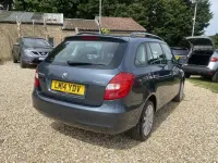 Used Skoda Fabia Elegance 105 HP (77 kW) 2014 Grey Estate