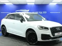 Begagnad Audi Q2 Black Edition 116 HK (85 kW) 2020 Vit SUV