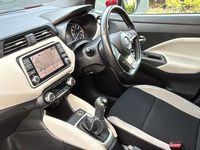 Used Nissan Micra Tekna 91 HP (66 kW) 2021 Red Hatchback