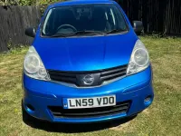 Used Nissan Note Visia 88 HP (64 kW) 2009 Blue Hatchback