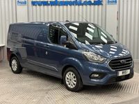 Used Ford Transit Custom Limited 130 HP (95 kW) 2023 Blue Van