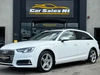 Used Audi A4 Sport 150 HP (110 kW) 2019 White Estate
