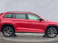 Used Skoda Kodiaq SportLine 150 HP (110 kW) 2019 Red SUV