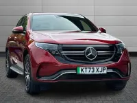 Used Mercedes EQC400 AMG line 300 kW (408 HP) 2023 Red SUV