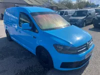 Used VW Caddy Startline 102 HP (75 kW) 2015 Blue MPV
