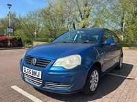 Used VW Polo SE 75 HP (55 kW) 2005 Blue Hatchback