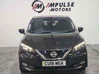 Used Nissan Leaf 110 kW (150 HP) 2018 Black Hatchback