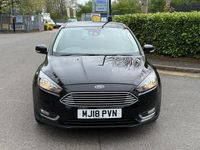 Used Ford Focus Titanium 120 HP (88 kW) 2018 Black Hatchback