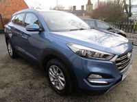 Used Hyundai Tucson SE 2015 Blue SUV