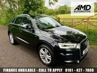 Used Audi Q3 S-Line 150 HP (110 kW) 2018 Black SUV